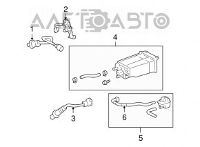 Sonda lambda dreapta pentru Lexus GX470 03-09, noua, originala OEM.