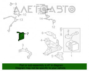 Blocul ECU al calculatorului motorului Toyota Prius 2004-2009