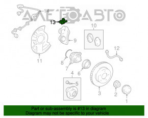 Senzor ABS spate stânga pentru Lexus GX470 03-09