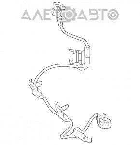 Senzație ABS spate stânga Lexus NX200t NX300 NX300h 15-21 AWD cu adaptiv