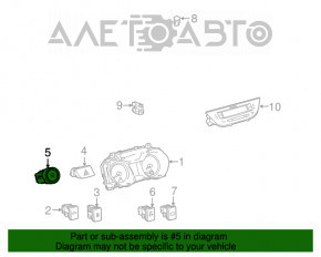 Кнопка зажигания Start-Stop Toyota Avalon 13-18 Б/У неоригинал