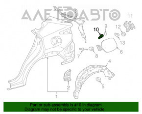 Концевик лючка бензобака Lexus NX200t NX300 NX300h 15-21