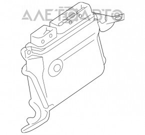 Блок ECU компьютер двигателя Toyota Prius V 12-17