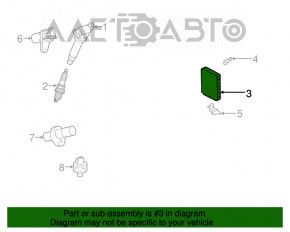 Блок ECU компьютер двигателя Lexus RX300 98-03