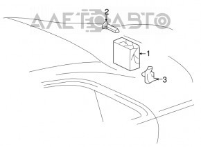 Asamblare de alimentare, control al frânei Toyota Prius 2004-2009