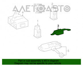 Receiver assy, tire pressure monitor Lexus ES350 07-12