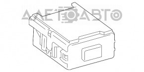 COMPUTER, MONITOR DE PRESIUNE A ANVELOPEI Lexus RX350 10-15