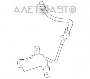 TIRE PRESSURE MONITOR SENSOR задний Lexus IS 14-20 отрезана фишка