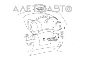 Calculatorul, codul de imobilizare Toyota Highlander 08-13