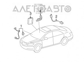 Calculator, codul imobilizatorului Lexus ES350 07-12