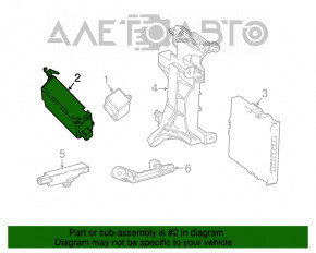 CONTROLER DE PRIMIRE A UȘII + UNITATE TPMS Toyota Camry v70 18-