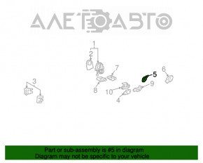 Senzor airbag spate stânga Lexus ES300h ES350 13-18