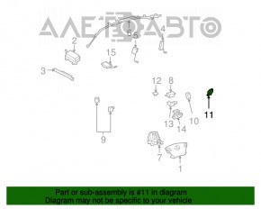 Senzor airbag dreapta spate pentru Lexus LS460 LS600h 07-12