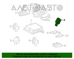 Senzor airbag usa stanga Toyota Camry v70 18-