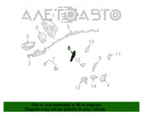 Датчик боковой подушки безопасности правый Lexus RX300 RX330 RX350 RX400h 04-09