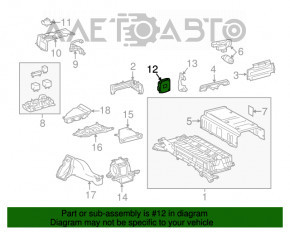 Sensor, Battery Voltage Toyota Prius 30 10-12