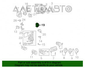 COMPUTER ASSY, HEADLAMP LEVELING Lexus RX300 RX330 04-09