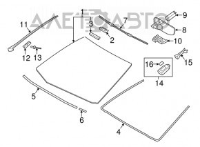 Senzor de ploaie Lexus ES300h ES350 13-18