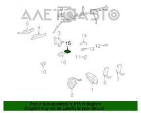 OCCUPANT DETECTION SENSOR Toyota Sienna 11-20