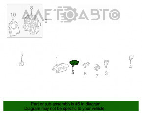 Occupant Sensor Lexus RX350 RX450h 16-22