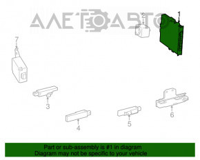 Smart Key Control Module Toyota Rav4 13-18