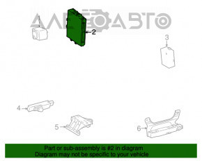 Компьютер Smart Key Lexus RX350 RX450h 10-15