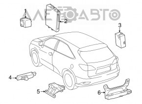 Calculatorul Smart Key Lexus RX350 RX450h 10-15