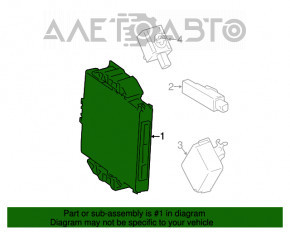 COMPUTER ASSY, SMART KEY Lexus IS 14-20