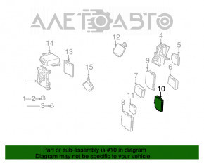 COMPUTER ASSY, SMART KEY Lexus CT200h 11-17