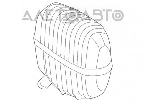 Резонатор турбины Audi A4 B8 08-16 2.0T