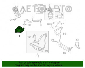 Pompa de direcție asistată hidraulic pentru Audi A4 B8 08-16