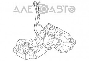 Топливный бак Audi A4 B8 08-12 дорест 2.0T