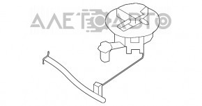 Pompa de combustibil dreapta pentru Audi A4 B8 13-16 restilizat 2.0T