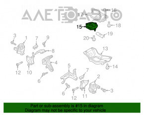 Подушка АКПП Audi A4 B8 08-16 2.0T