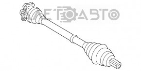 Ax cu semicurba față stânga Audi A4 B8 08-16 2.0T