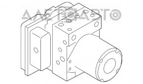 ABS ABS Audi A4 B8 10-12 FWD