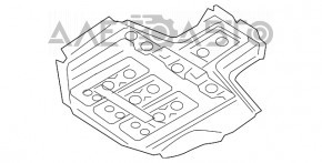 Palet pentru baterie Audi A4 B8 08-16