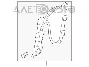 Mecanismul de ridicare a geamului, față stânga, Audi A4 B8 08-16