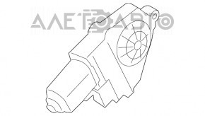 Motorul geamului electric din spatele stânga pentru Audi A4 B8 08-16