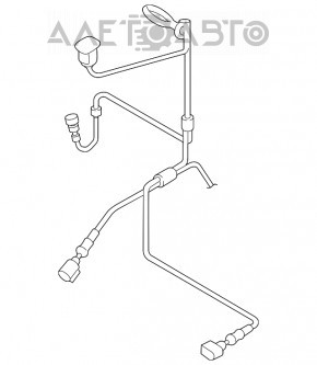 Cablu senzor ABS spate dreapta Audi A4 B8 08-16