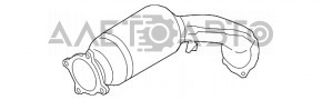 Катализатор правый Audi Q5 8R 13-17 3.0 tfsi