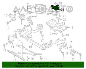 Suport cutie de viteze automata pentru Audi A4 B8 08-16 2.0T AWD