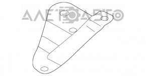 Suport spate bara fata stanga Audi A4 B8 08-16