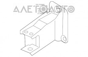 Grila amplificatorului de bara fata dreapta Audi A4 B8 08-16 nou OEM original