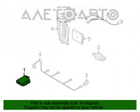 BCM Body Control Module Audi Q5 8R 09-17