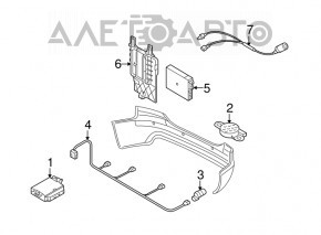 BCM Body Control Module Audi Q5 8R 09-17