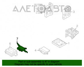 Suport Homelink pentru Audi Q5 8R 09-17