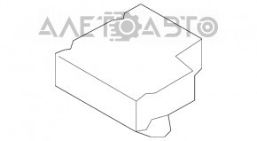 Modulul computerizat pentru airbag-urile SRS Audi A4 B8 08-16