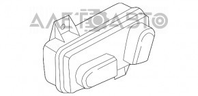 Controlul scaunului șoferului Audi Q5 8R 09-17 negru