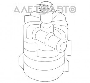 Насос системы охлаждения Audi Q7 4L 10-15